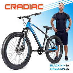 CRADIAC BLACK NINJA FAT SINGLE SPEED